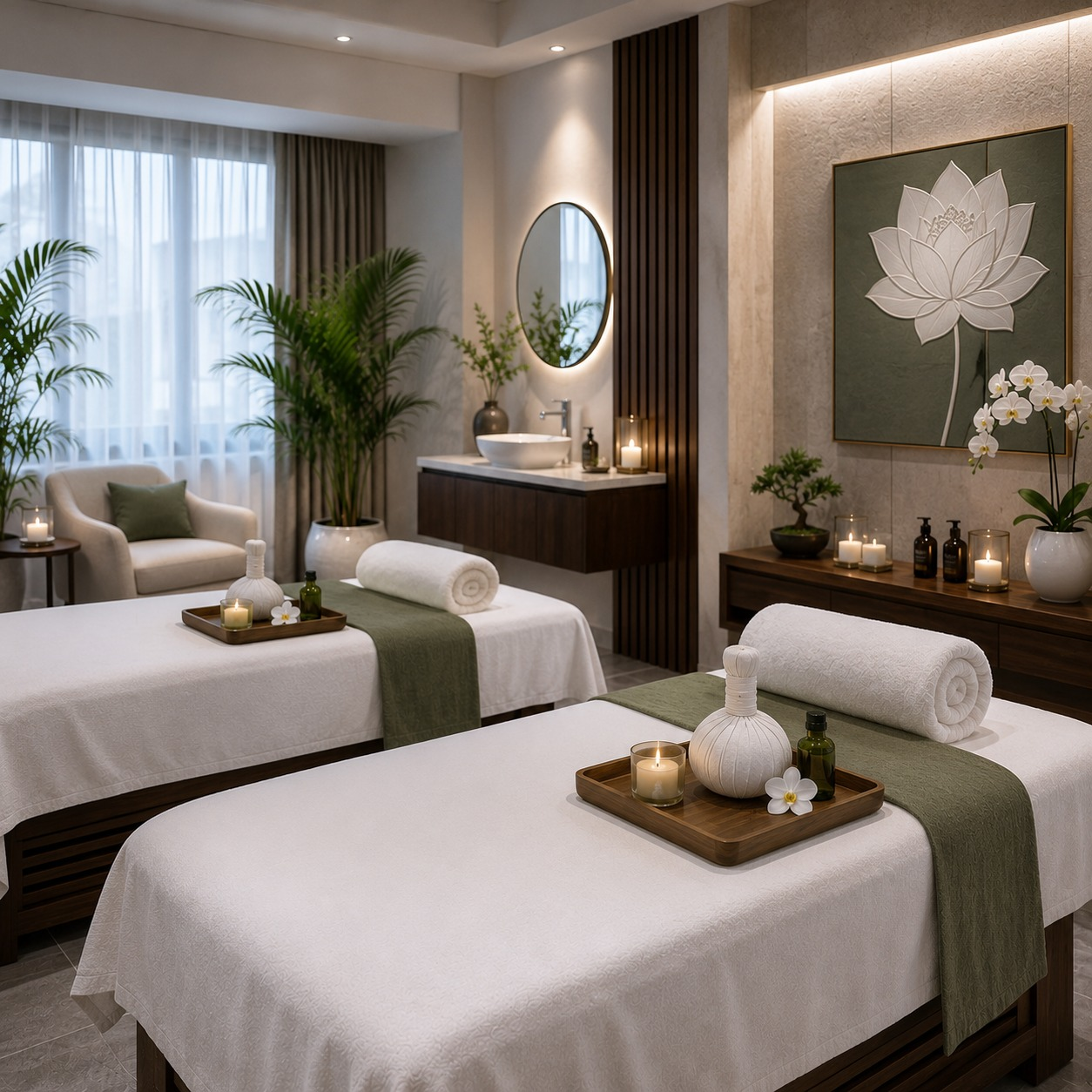 Elegant Riva Spa interior